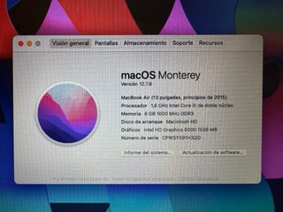 MacBook Air 2015 Plata