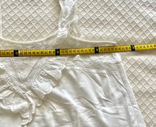 Camiseta tirantes Tintoretto blanca Talla L