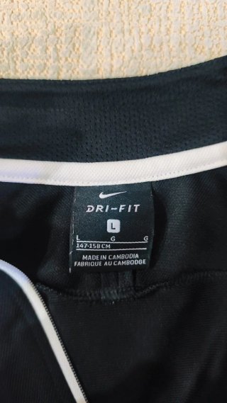 Chaqueta Nike Negra Talla L Niños