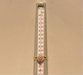 SORTIJA DE ORO 18K/1.6GR