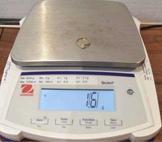 SORTIJA DE ORO 18K/1.6GR