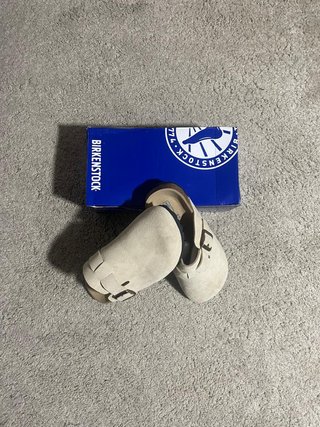 Birkenstock Boston Beige