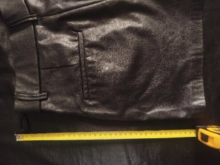Shorts piel Zara