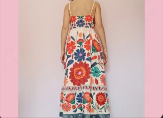 Vestido largo niña
