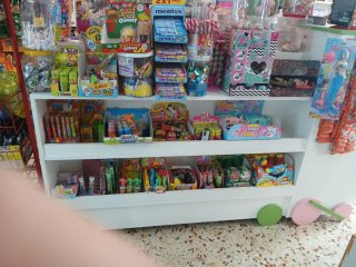 Tren para poner chuches