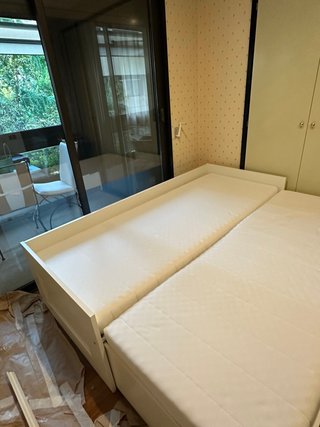 Cama nido IKEA BRIMNES blanca