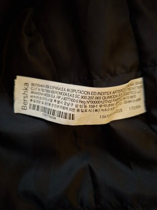 Chaqueta Roja Bershka Talla S