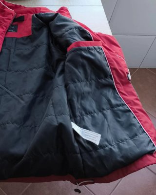 Chaqueta Roja Bershka Talla S