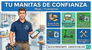 Manitas a domicilio. Reparaciones y hogar