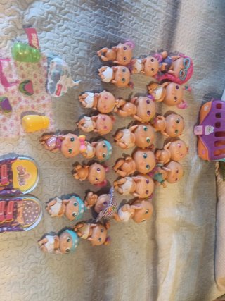 Lote Bellies y accesorios grandes y pequeños