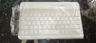 Tastiera wireless bianca