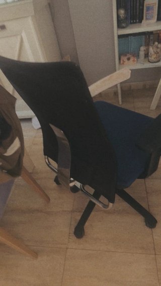 Silla de oficina/gamer azul
