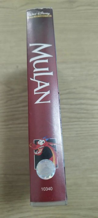 Cinta VHS Mulan - Clásicos Disney (Español)
