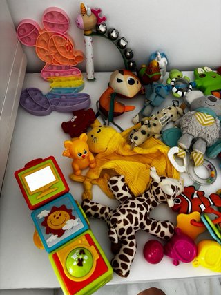 Lote set juguetes bebé