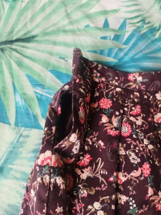 Minifalda Stradivarius Talla 36 Estampada
