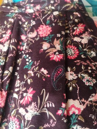 Minifalda Stradivarius Talla 36 Estampada