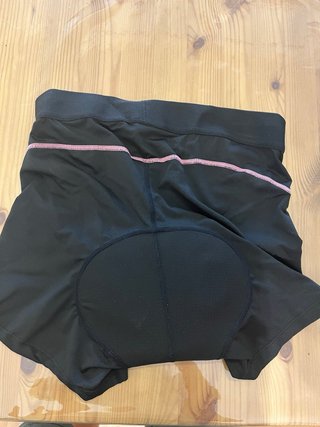 Pantaloni bici donna nero Taglia S