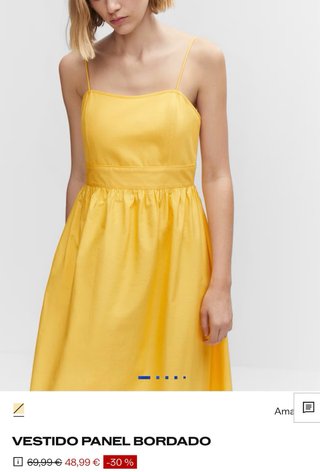 Mango Vestido Talla S