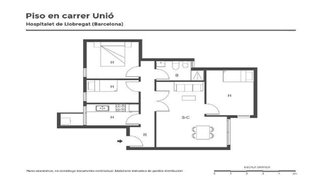 Piso en venta en Santa Eulàlia en Hospitalet de Llobregat, L´