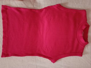 Camiseta sin mangas Cotton Club rosa