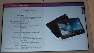 Lenovo Tab M10 (HD) Tablet 16/32GB con funda