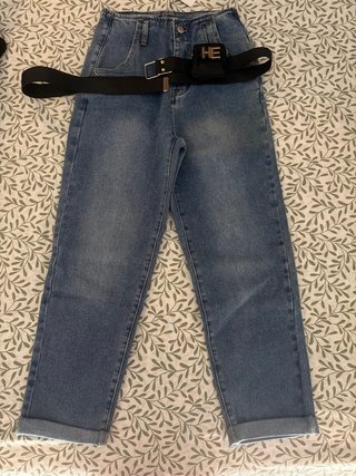 Pantalón Vaquero Azul SIN ESTRENAR con Cinturón