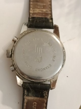Reloj LIP Cronógrafo Negro