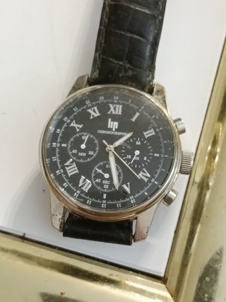 Reloj LIP Cronógrafo Negro