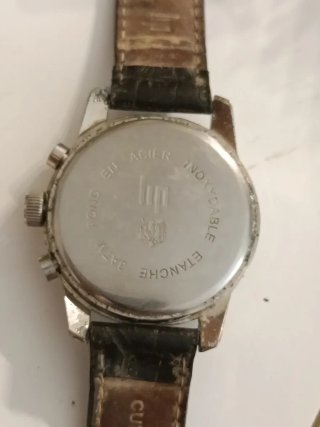 Reloj LIP Cronógrafo Negro