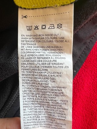 Chaqueta Puma Negra y Amarilla Flúor Talla L