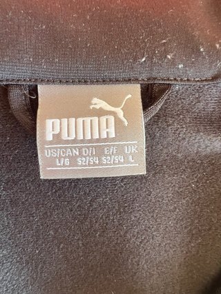 Chaqueta Puma Negra y Amarilla Flúor Talla L