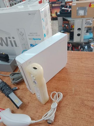CONSOLA NINTENDO WII MANDO NUNCHUCK CAJA