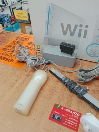 CONSOLA NINTENDO WII MANDO NUNCHUCK CAJA