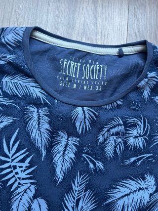 Camiseta de manga corta estampada para chico
