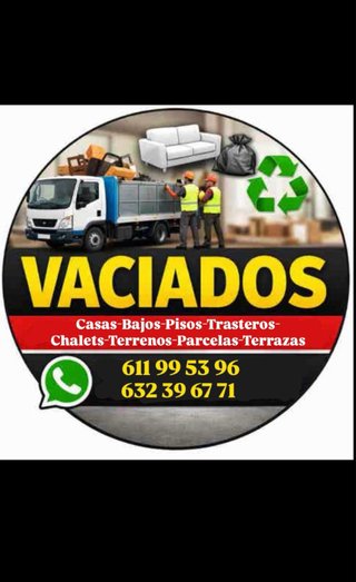 Vaciado y limpieza