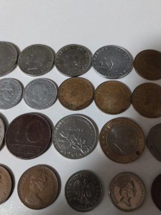 Colección 37 monedas antiguas