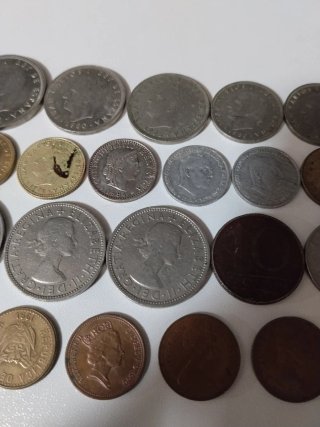 Colección 37 monedas antiguas