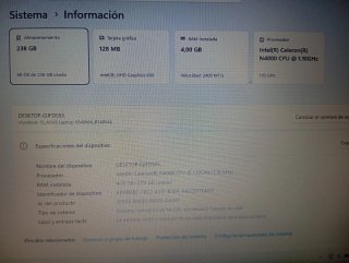 Portátil ASUS R540M Plata y Negro