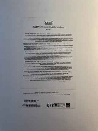 iPad Pro 11 2021 Plata/Gris Espacial