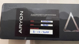Reloj Aryon Automático Ed. Limitada