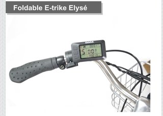 Triciclo Eléctrico Plegable Ciclotek Elyse