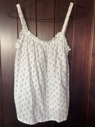 Camiseta tirantes infantil estampada