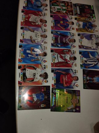 Lote cromos fútbol Panini Adrenalyn