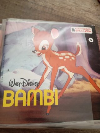 20 Vinilos Cuentos Infantiles de Walt Disney Brugu
