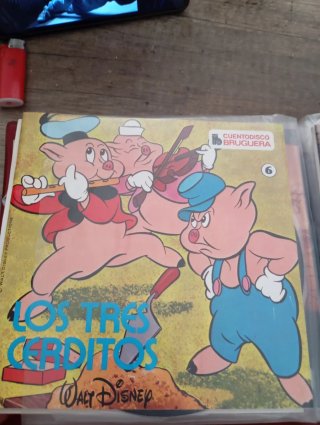 20 Vinilos Cuentos Infantiles de Walt Disney Brugu