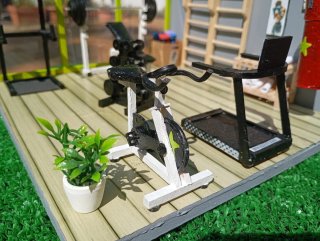 Maqueta Gimnasio Completo
