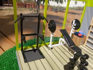 Maqueta Gimnasio Completo