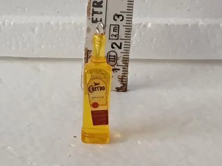 Miniatura bottiglie per casa delle bambole