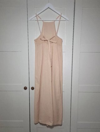 Vestido halter de algodón talla XS Zara