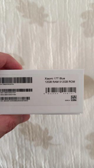 Xiaomi 17T 512GB Blu